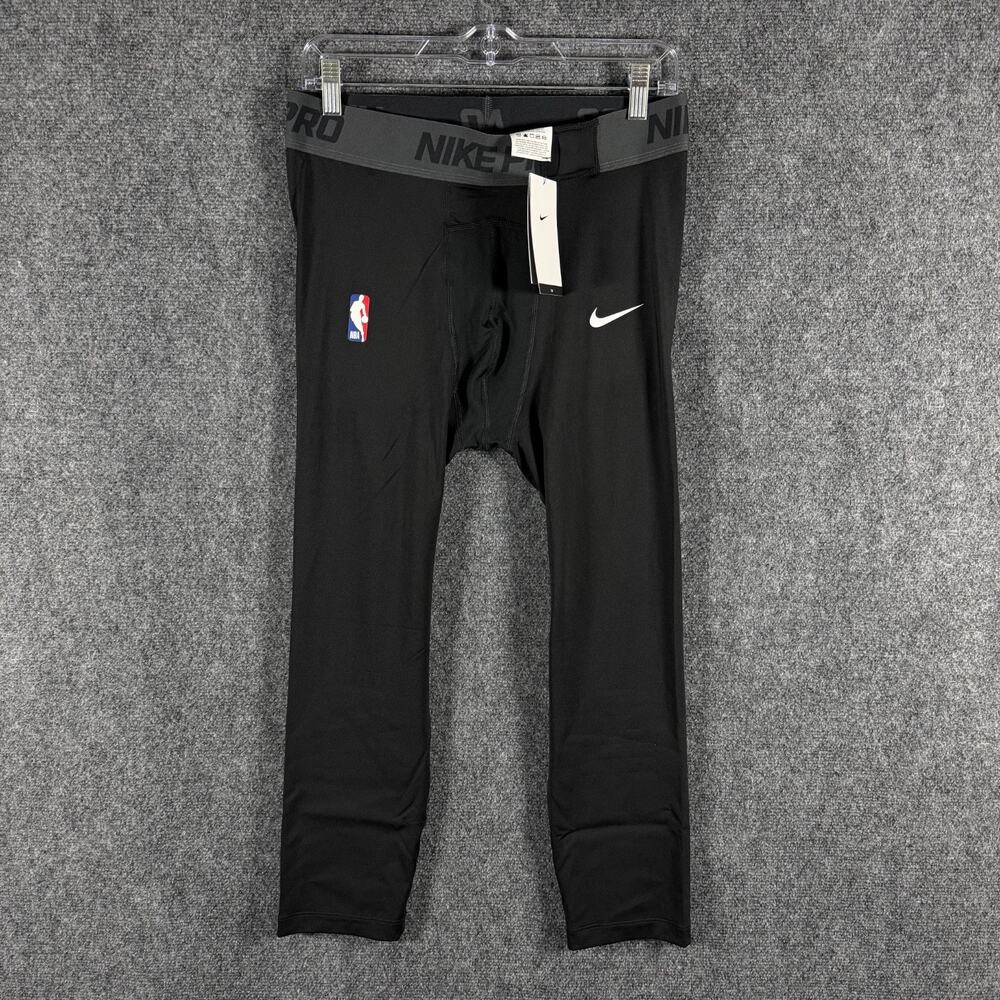 Nike Pro NBA Player Issue 3/4 Compression Tights Mens XLT Black DN1547-010 NWT